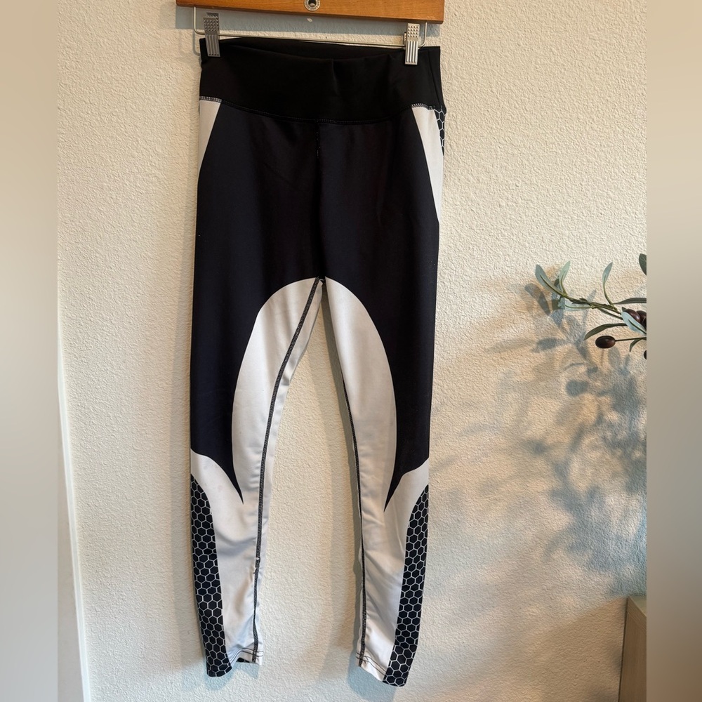 Stylish Black and White Kids Leggings
